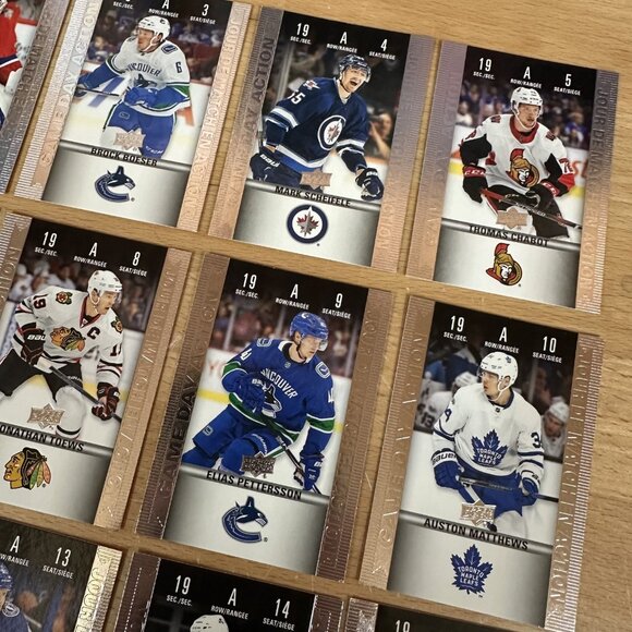2019-20 Upper Deck Tim Hortons Game Day Action Complete Insert Set #HGD1-15 - Picture 3 of 5